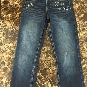 Kids' Blue Jeans with Star Accents